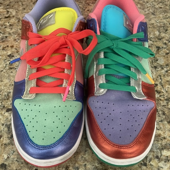 Nike dunk low sunset pulse worn two times like new - Picture 3 of 12